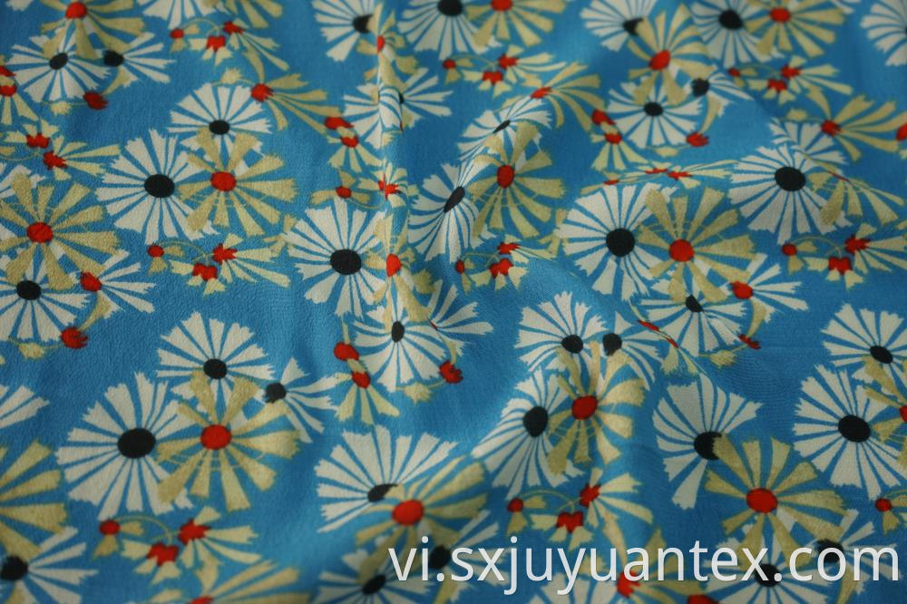 Chrysanthemum Print Fabric
